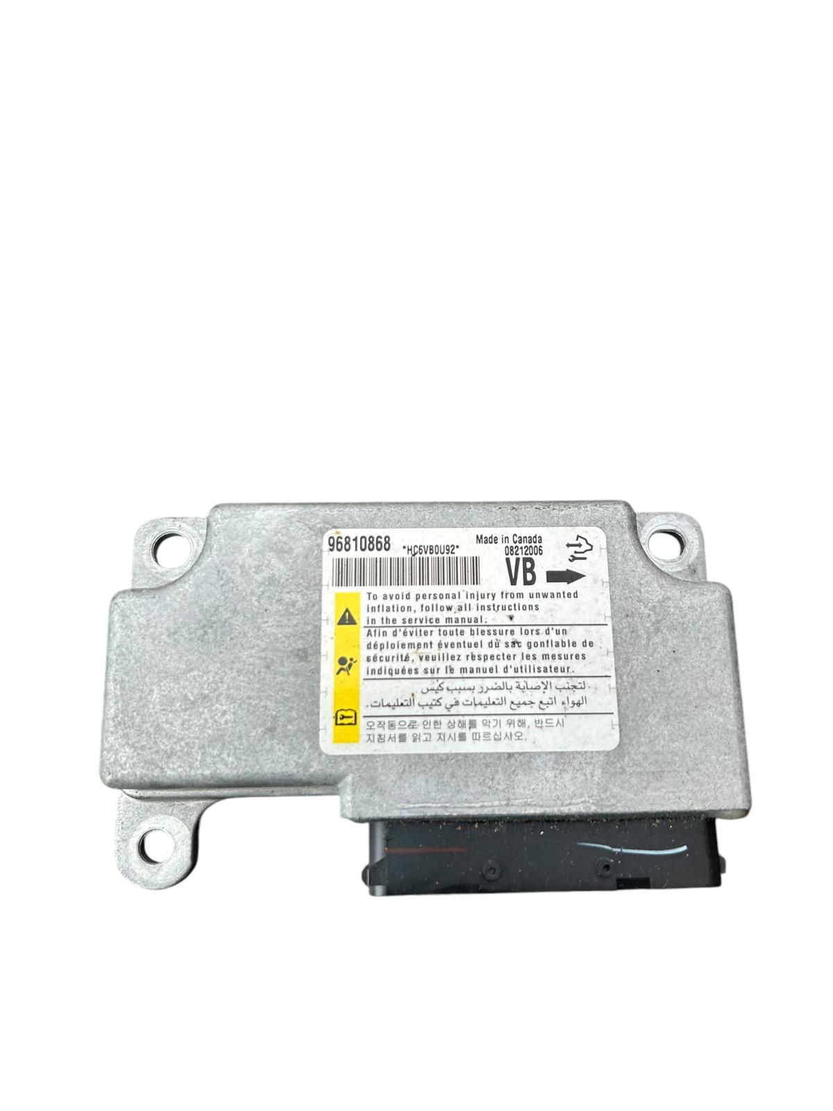 Centralina airbag Opel Antara 2.0 150 cavalli 2006/2011 96810868