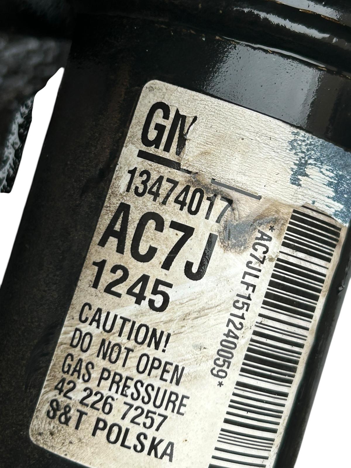 Ammortizzatori anteriori opel astra j 1600 cdti 2011/2016 134974017/13474018