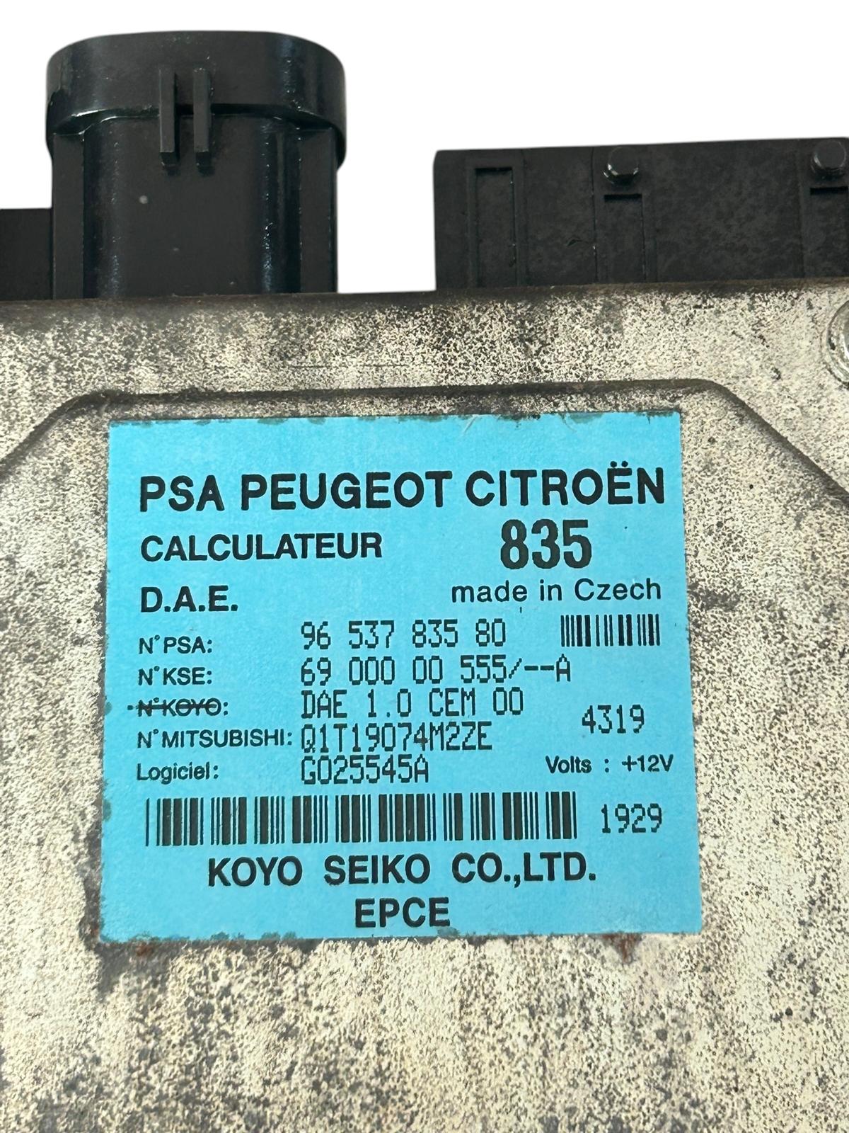 Centralina servosterzo citroen c3 pluriel 2003/2010 9653783580