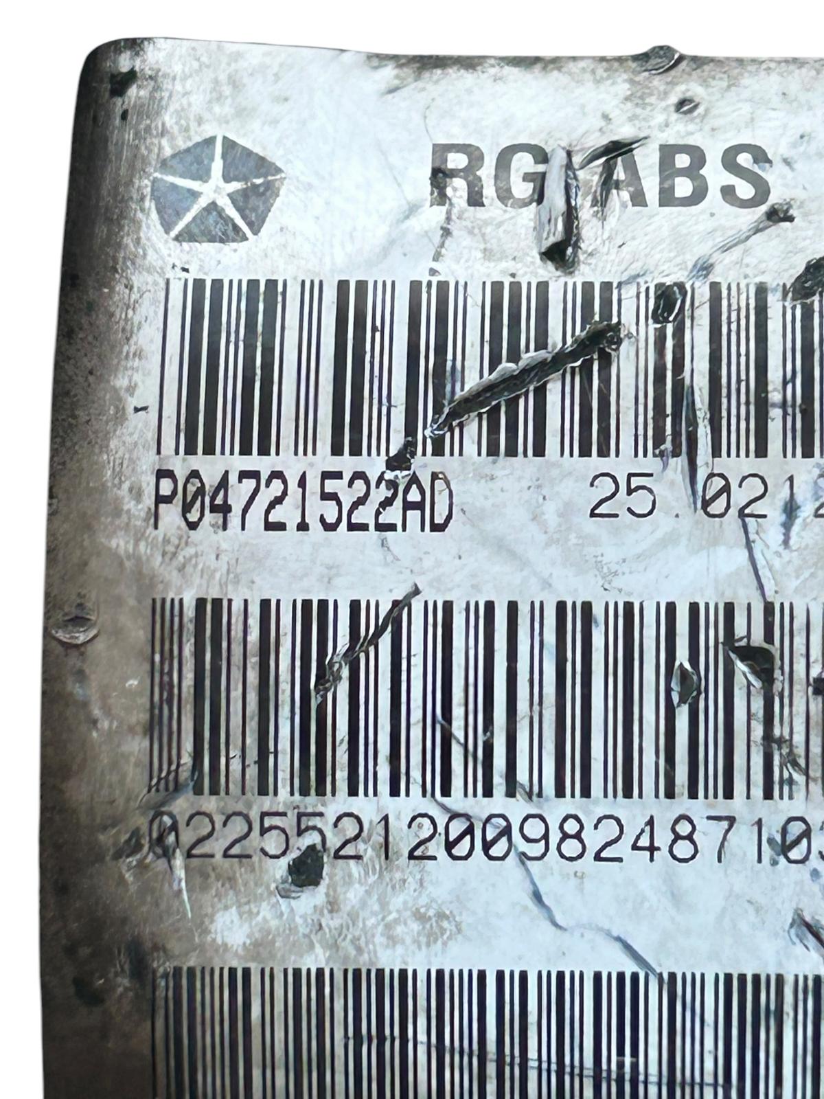 Gruppo abs chrysler voyager 2800 CRDI 200/2007 p04721522ad