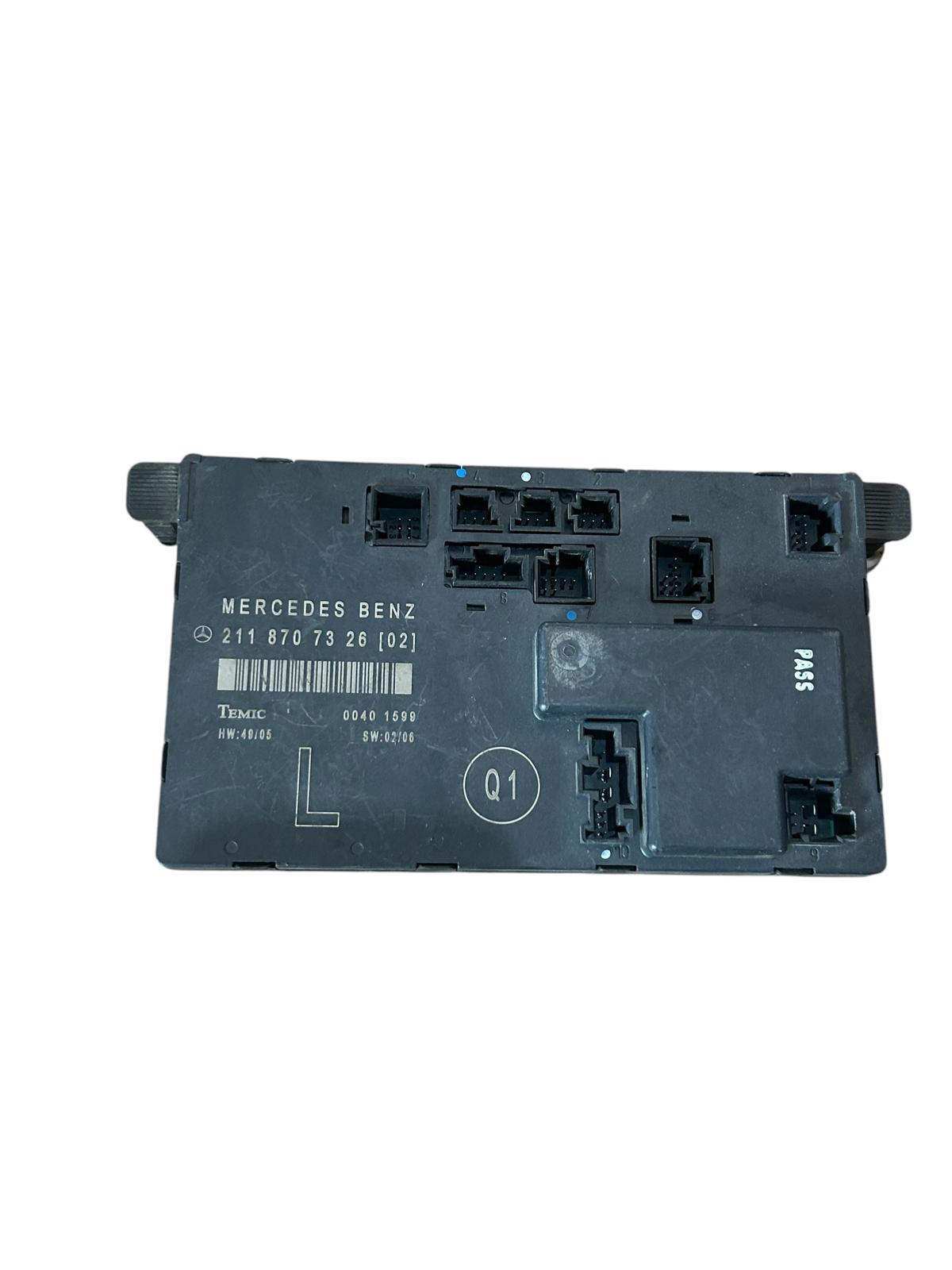 Centralina portiera anteriore sinistra Mercedes-Benz Classe E W211 2002/2009 A2118707326