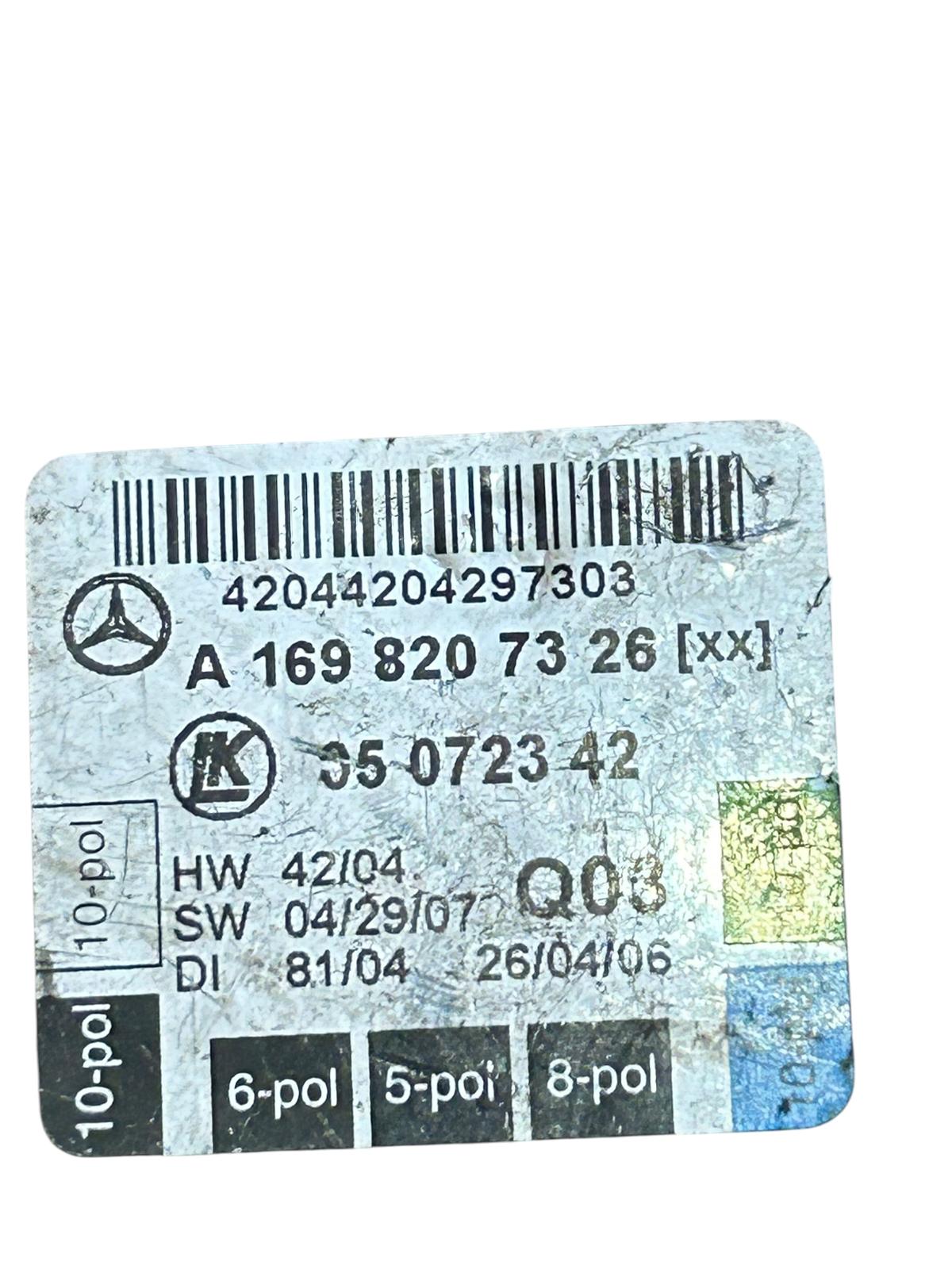 Centralina portiera anteriore sinistra Mercedes Classe A W169 e Classe B W245 A1698207326