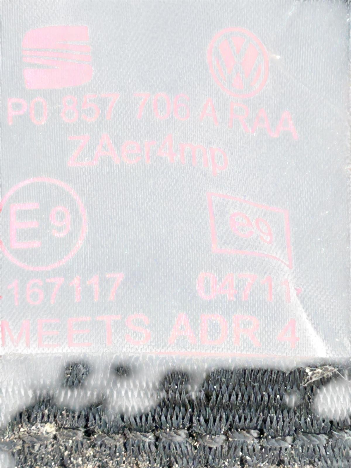 Cintura di sicurezza anteriore destra seat leon 1900 tdi 105 cavalli 2005/2012