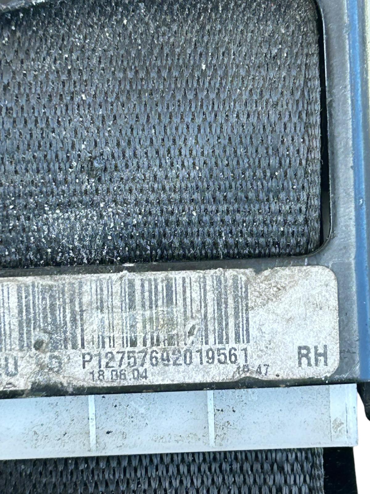 Cintura di sicurezza anteriore destra saab 9.3 2000 turbo benzina 2002/2014 12756364
