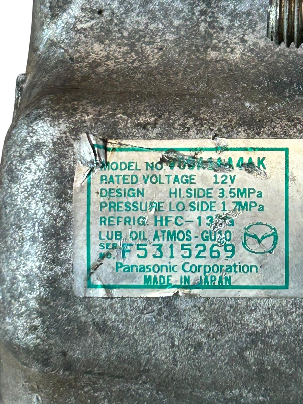 Compressore aria condizionata mazda 2 1300 benzina 2007/2014 V09A1AA4AK