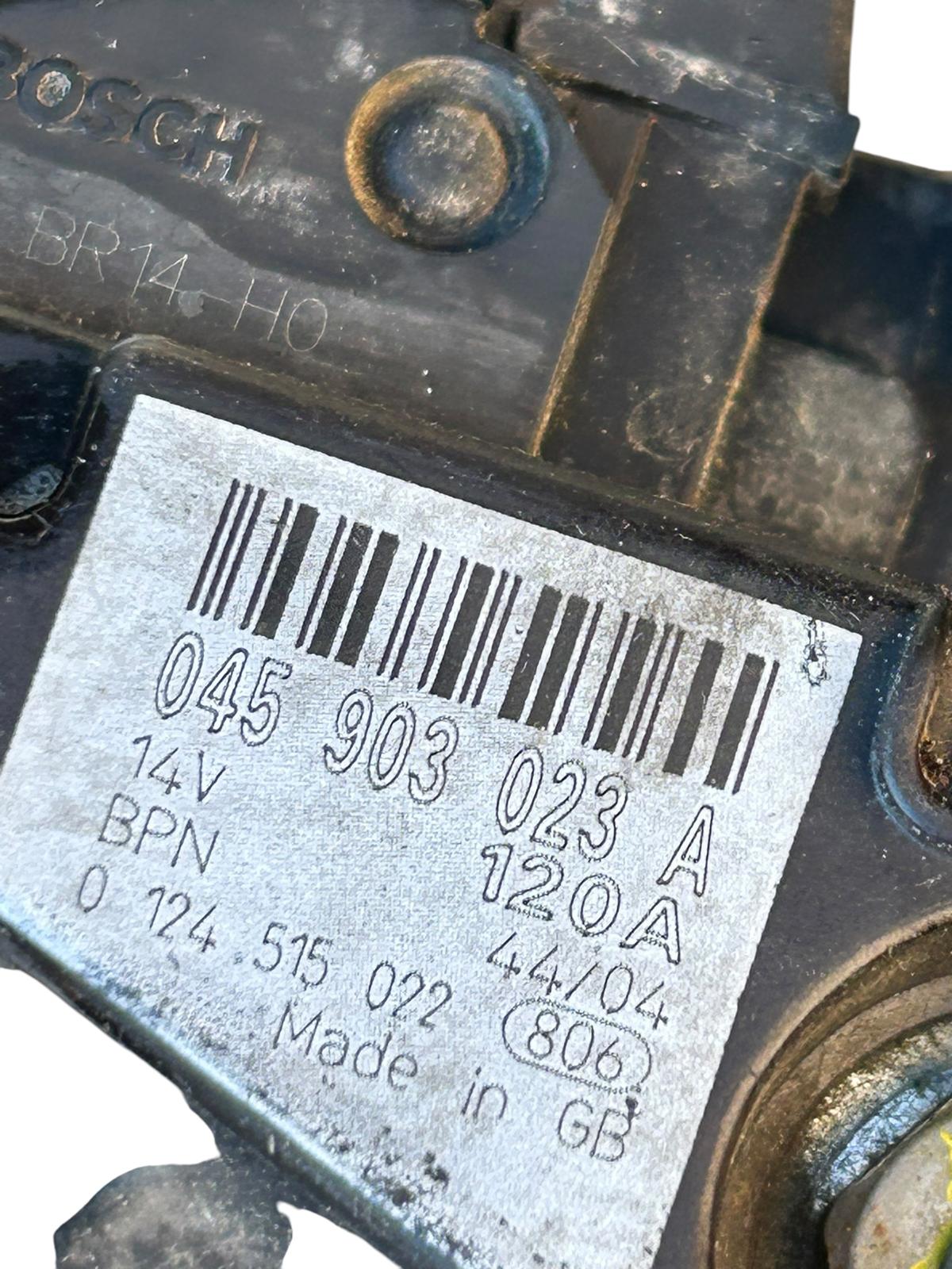 Alternatore volkswagen polo IV serie 1400 TDI 75 CV 2001/2009 045903203A