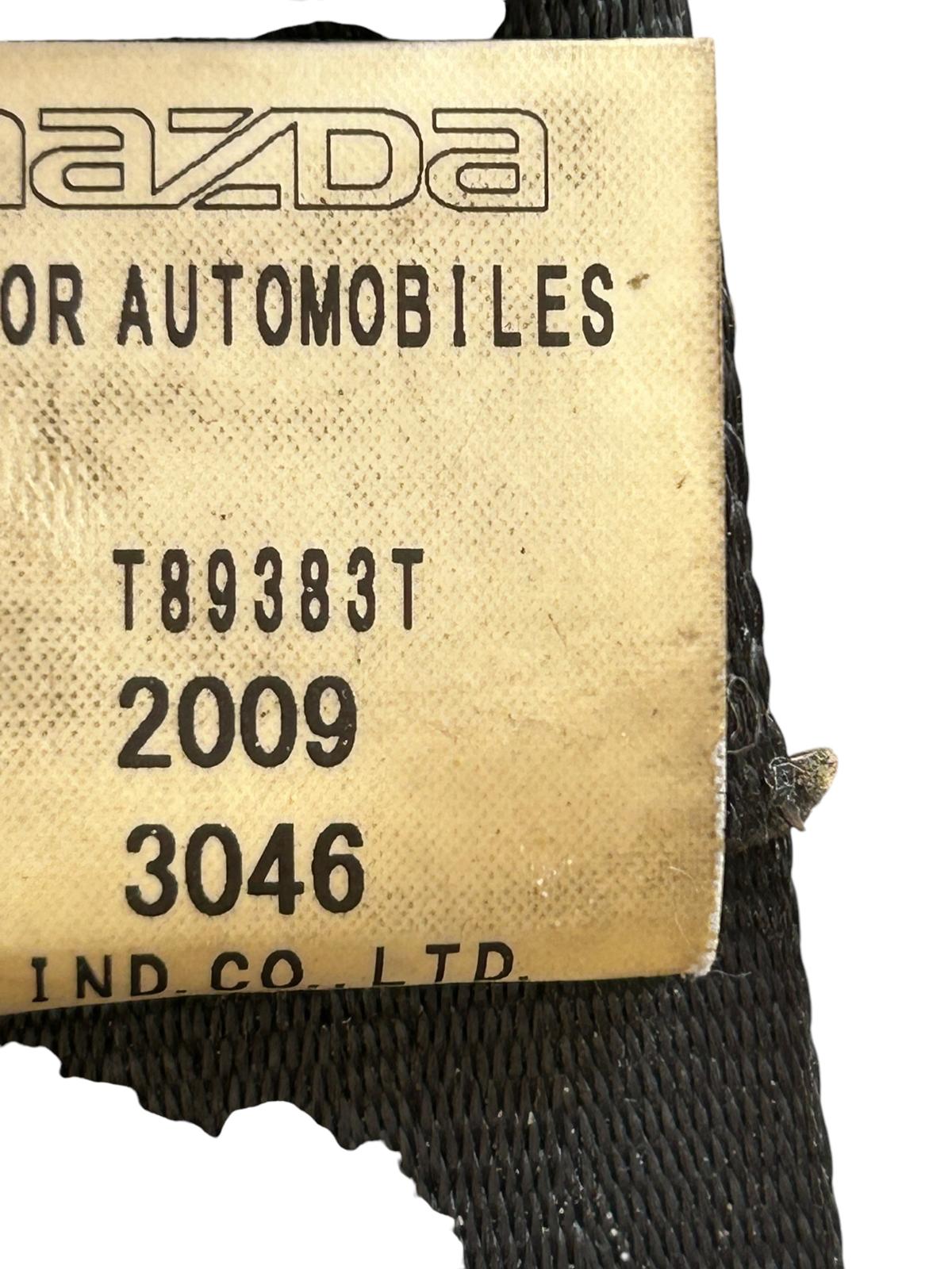Cintura di sicurezza anteriore desta mazda 2 1300 benzina 2007/2014 T89383T