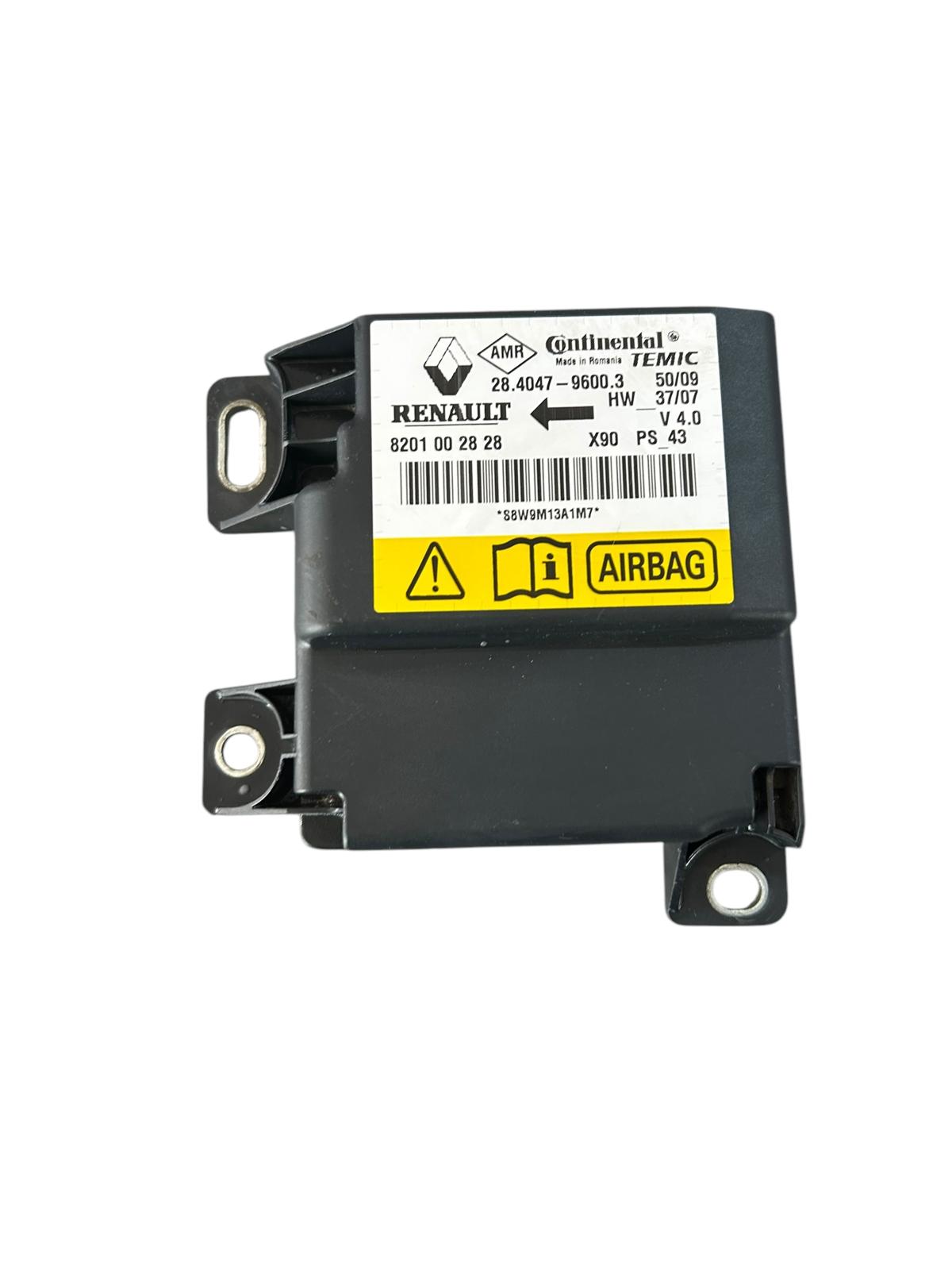 Centralina airbag dacia sandero I serie 2008/2012 8201002828