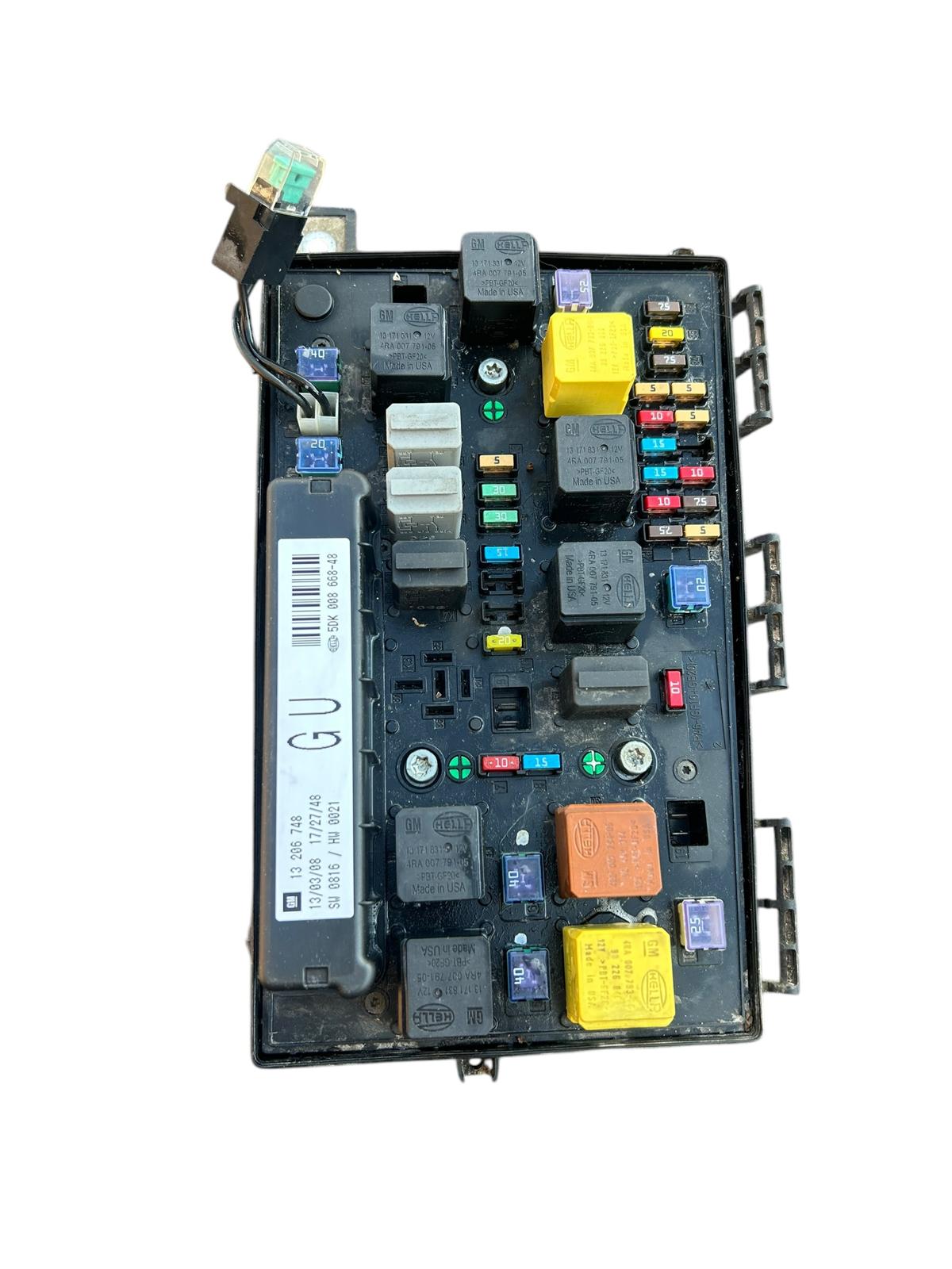 Porta fusibili Opel Zafira B 2005/2014 13206748