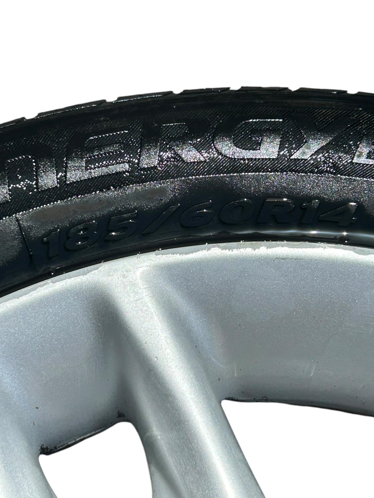 Cerchio in lega da 14 fiat punto 188 1242 benzina 60 cv 1999/2007 4X98 5,5/14