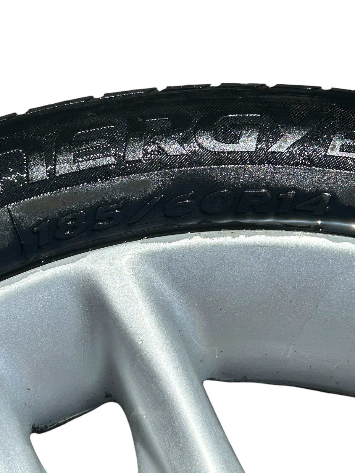 Cerchio in lega da 14 fiat punto 188 1242 benzina 60 cv 1999/2007 4X98 5,5/14