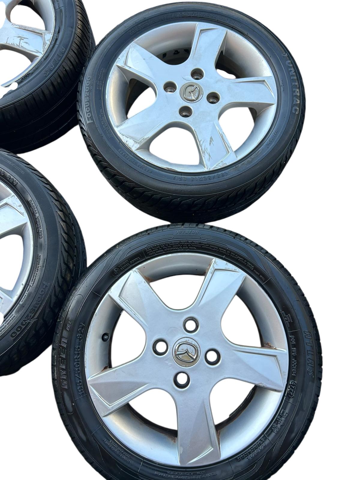 Cerchi in lega da15 mazda 2 1400 benzina 2002/2007 4M71-AA