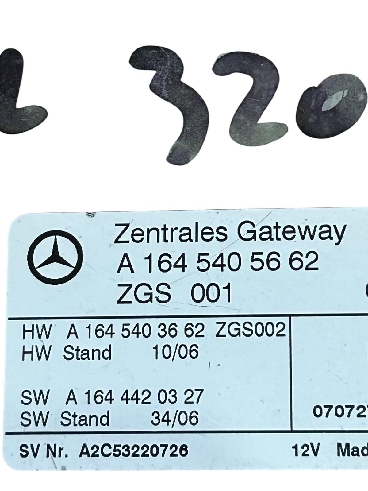Centralina gateway mercedes ml w 164 2006/2012 A1645405662