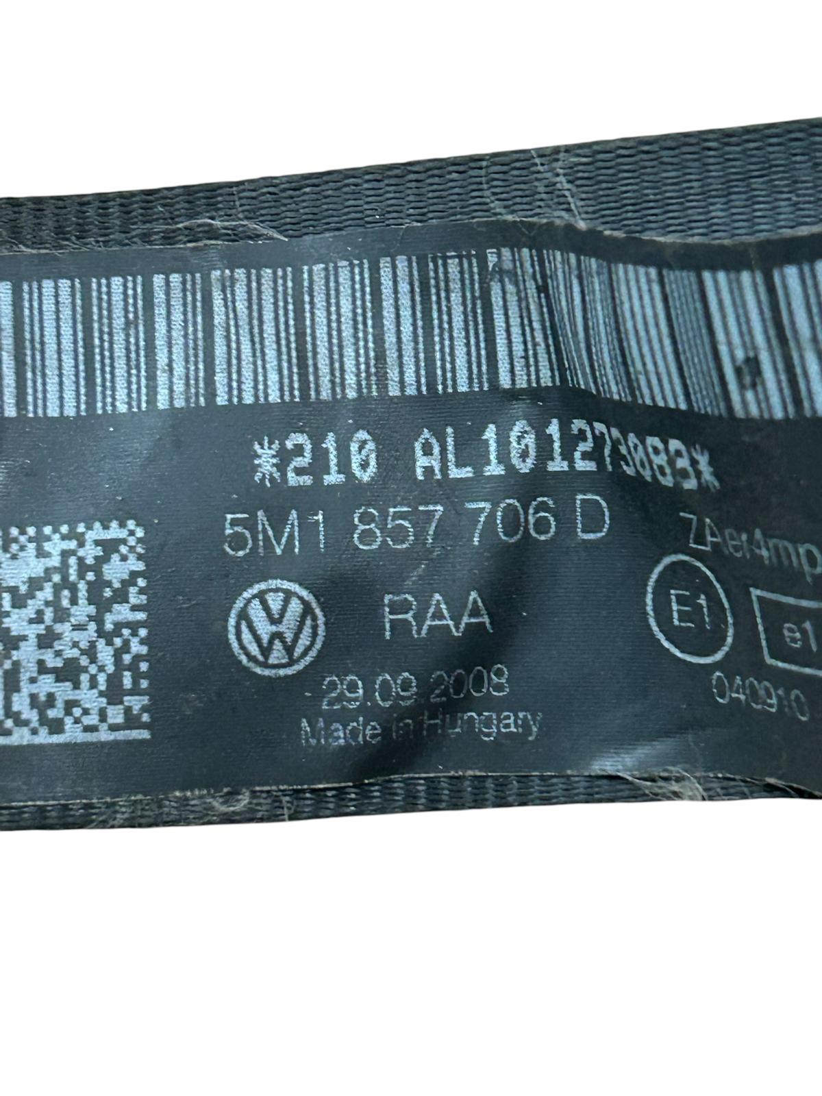 Cintura di sicurezza anteriore destra volkswagen golf plus 2005/2014 5M1857706D